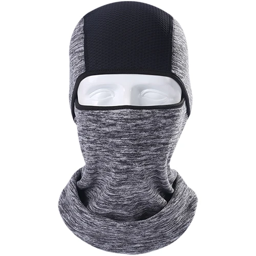 Зимняя маска для сноуборда балаклава Флисовая теплосберегающая маска-балаклава, теплая маска для лица, спортивный капюшон-подкладка для лыжного спорта, велоспорта, сноуборда, шапка с защитой для лица, зима - Цвет: B063-AC-01