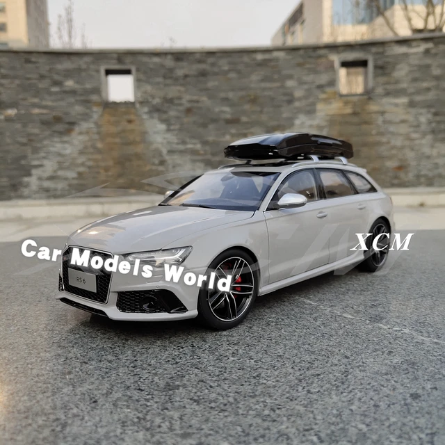 車のモデル,rs6 rs 6 c7 avant 1:18 (グレー) 小さなギフト 