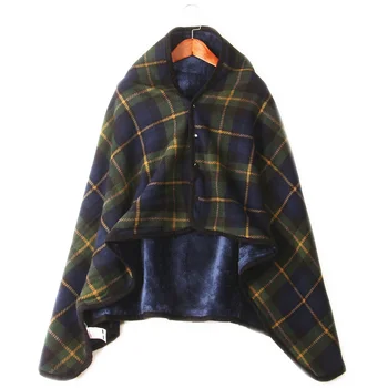 

Super Soft Plush Warm Blanket Wearable Oversized Poncho Throw Blanket Scarf Cape Shawls 66CY