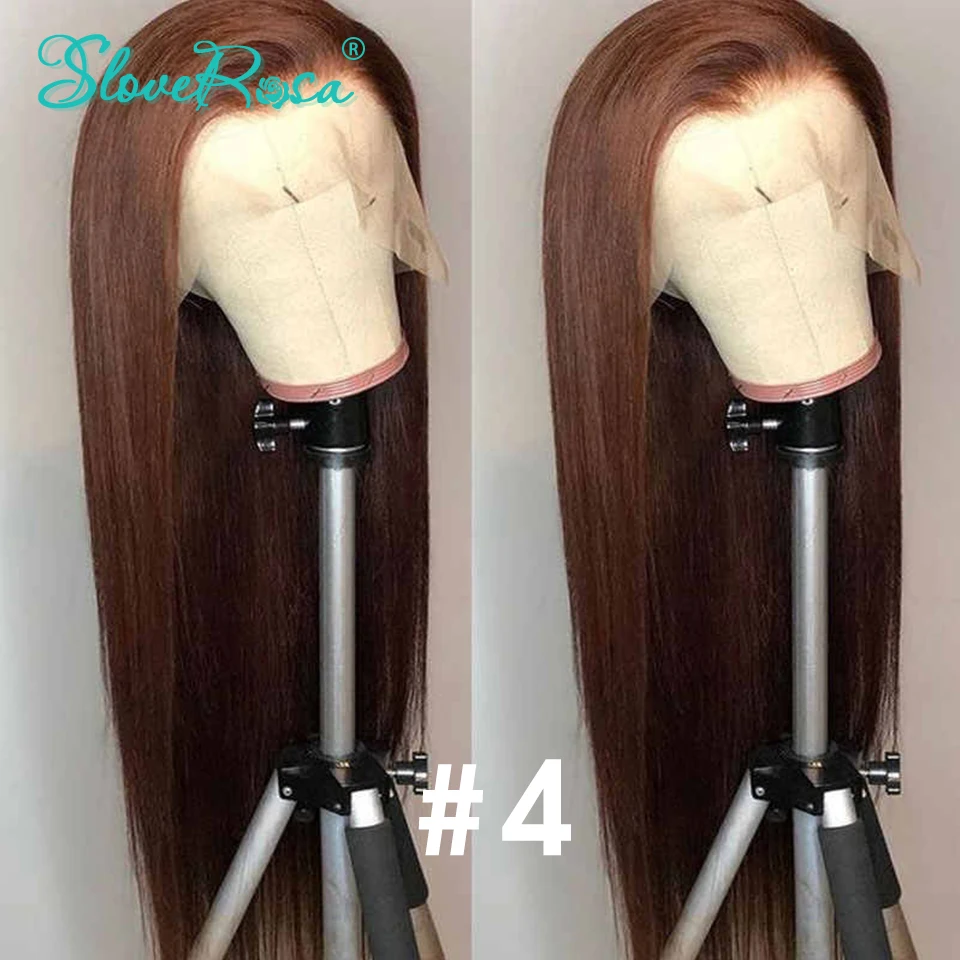 Парики из натуральных человеческих волос 13X4 Jet Black #1 #2 #4 с плотностью 130% парики для