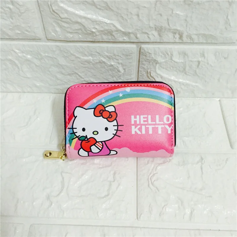 Кошелек HELLO KITTY Женский модный студенческий бумажник с персонажами мультфильмов