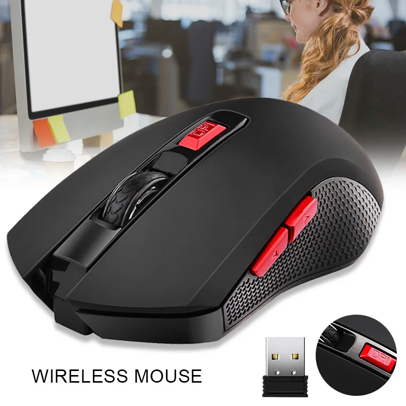 

G821 Wireless Optical Gaming Mouse 2.4G Wireless Mini Ergonomic Mouse ND998
