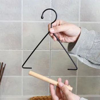 

Triangle Vintage Shelf Paper Holder Organizer Storage Stand Kitchen Toilet Bathroom Towel Rack Hanger Metal Multipurpose