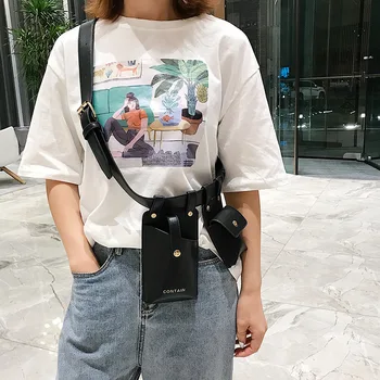 

New Leather Cigarette Case Pack Holder Regular or 100's Lighter Pocket Waist Belt bag shoulder pocket handset bag