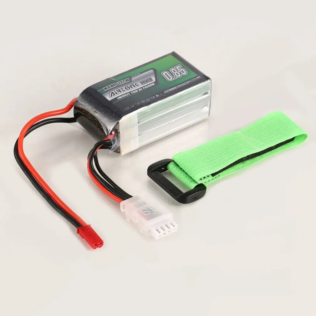 

Airtonk Power 11.1V 850mAh 45C 3S 1P Lipo Battery JST Plug Rechargeable for RC Racing Drone Quadcopter Helicopter Car Boat