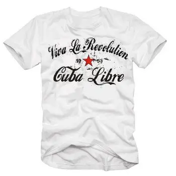 

Coole-Fun-t-Shirts Herren t-Shirt Viva La Revolution Kuba Libre Vintage
