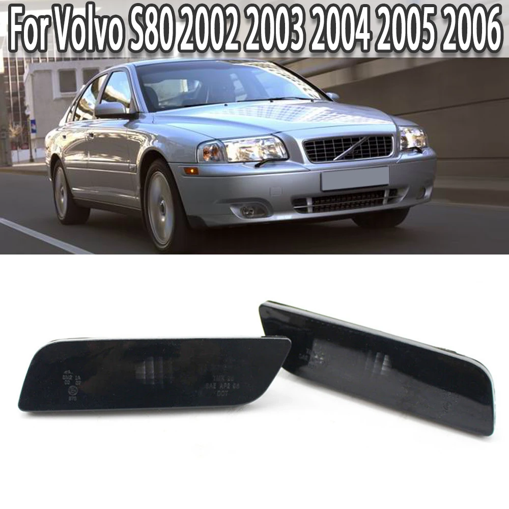 Car Front Side Marker Turn Signal Light Lens Housing For Volvo S80 2002 2003  2004 2005 2006 30744360 30744361 - AliExpress, image size:1000x1000