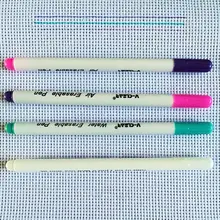 Разноцветная синяя стираемая в воде маркер, белая Водорастворимая Ручка, фиолетовая стираемая в воздухе ручка для маркировки ткани, розовая маркер для краски ткани