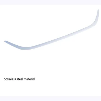 

For Mazda CX-5 CX5 2017 2018 2019 Car Rearguard Trunk Rear Bumper Tail Box Door Trim Stickers Strip Garnish Styling