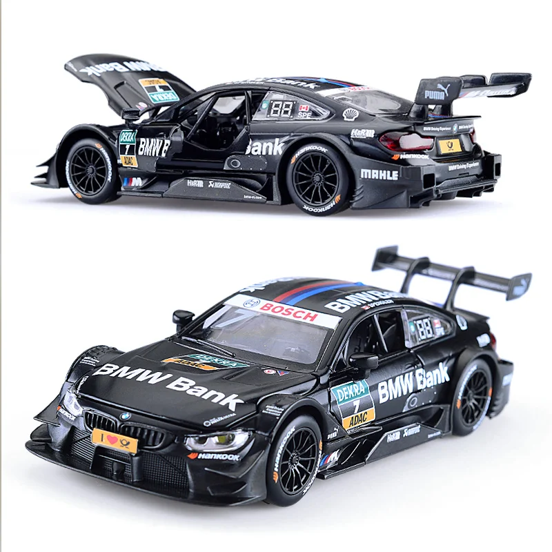 

1/32 M4 6 colors Car Model Alloy Simulation Diecast Vehicle 4 doors can open