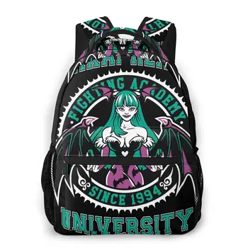

Makai Realm University New Pattern knapsack Darkstalkers Teens Books Backpack