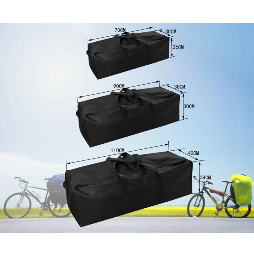 Outdoor Tote Bag Foldable Duffle Pack Packable Rack Bag Water-resistant for Hiking Camping
