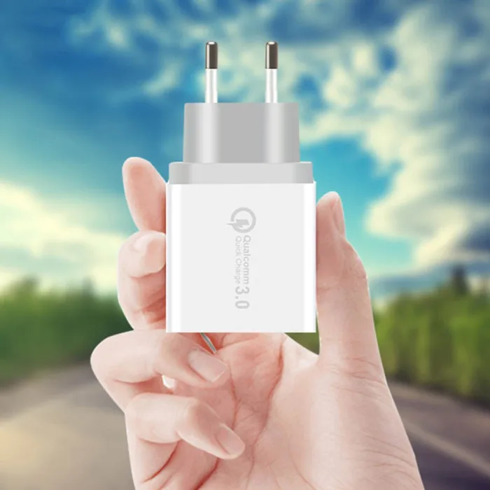 3 порта быстрое зарядное устройство QC 3,0 30 Вт USB зарядное устройство для iPhone X 8 iPad samsung S9 huawei Xiaomi Hi 888