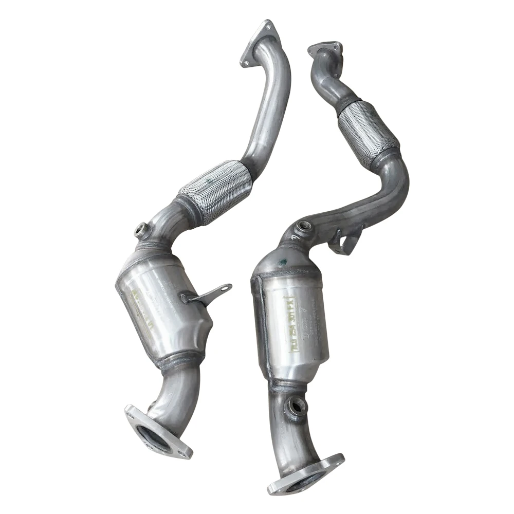 Neue Vorder Pair Katalysator für Porsche Cayenne 3.6L V6 2008 2010 Oem # 955113033AX 95511303302 955113034AX 95511303402-in Katalysatoren und Konverter aus Kraftfahrzeuge und Motorräder bei