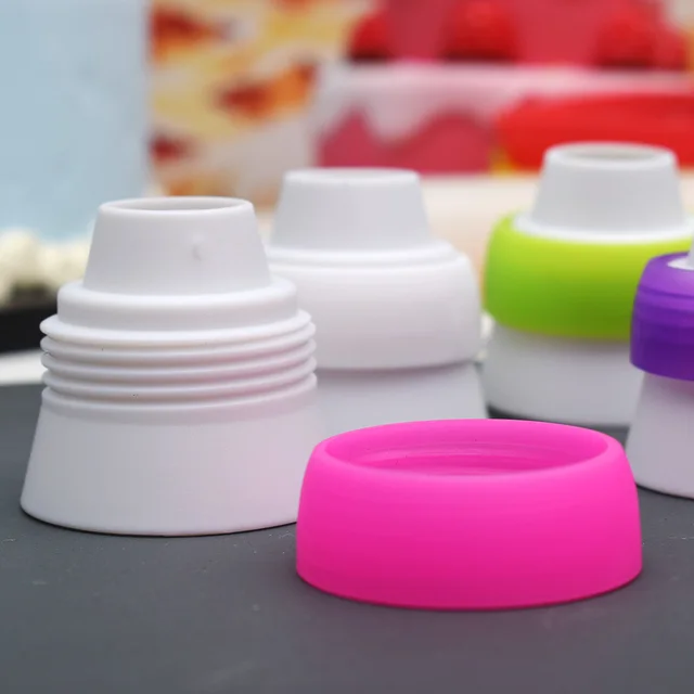 Jegesedés Csövek Orosz Fúvókák Táskák Krém Átalakító Csatlakozó Torták Díszítő Szerszám Fúvóka Konverter Sütés Tészta Dekoráció Tip Sütemények - Image 4