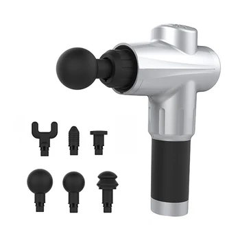 

3200 RPM Massage Gun Deep Percussion Massager Muscle Vibrating Relaxing +6 Heads Muscle Massage Gun