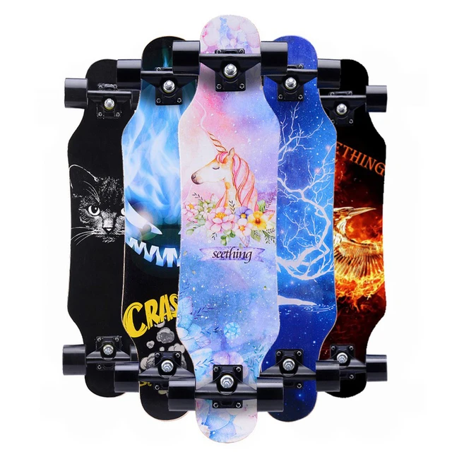 79cm/31" Beginner Skateboard Maple Flat-plate Double Rocker Steel Bearing Pu Wheels Children Adult Skate - Skate Board & Accessories - AliExpress