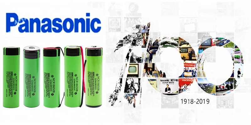 Panasonic оригинальная 3,7 v 18650 перезаряжаемая батарея 3400mAh литиевая NCR18650B игрушки фонарик батареи