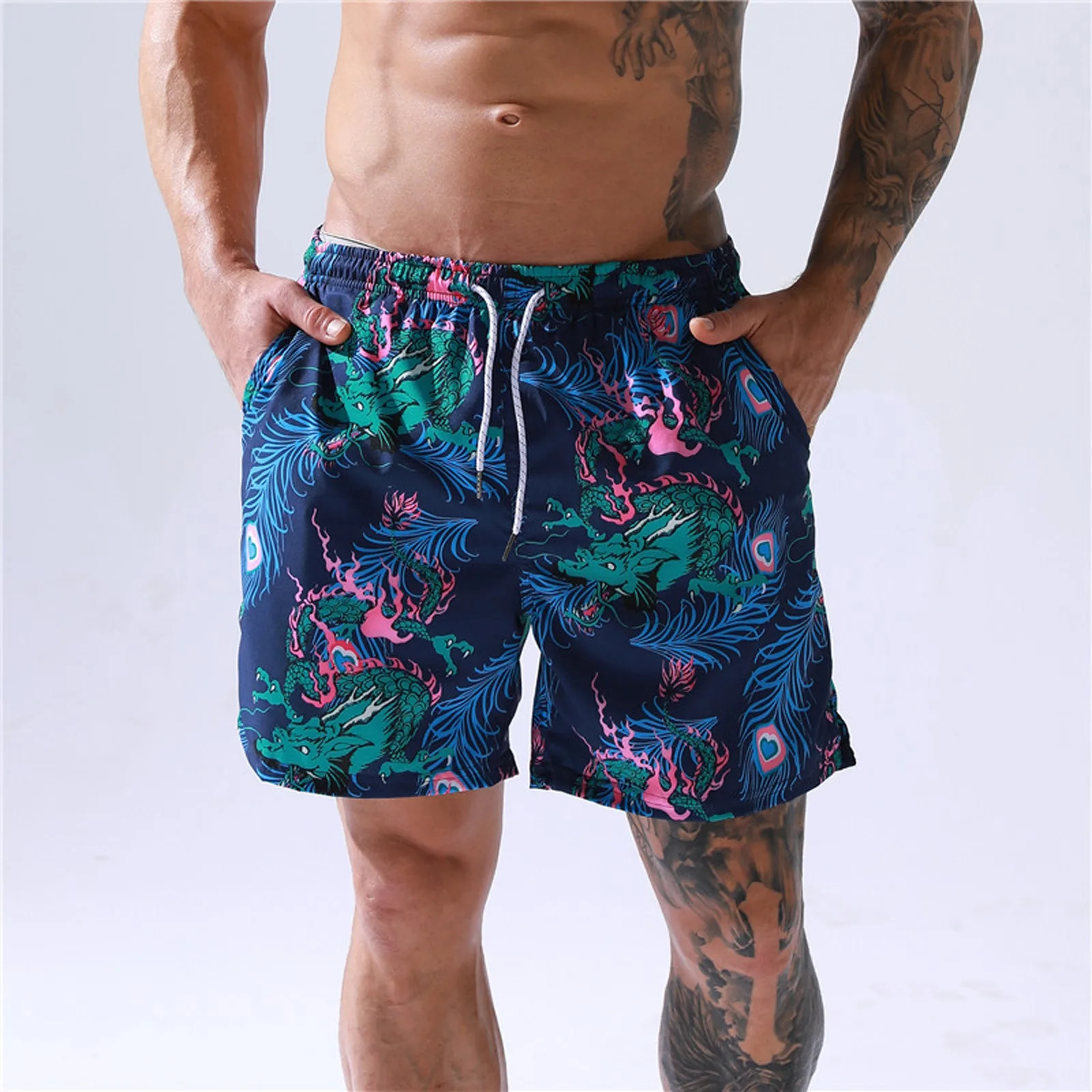 Мужские Пляжные Шорты Ropa Para Hombre мужские и женские шорты сексуальные парные