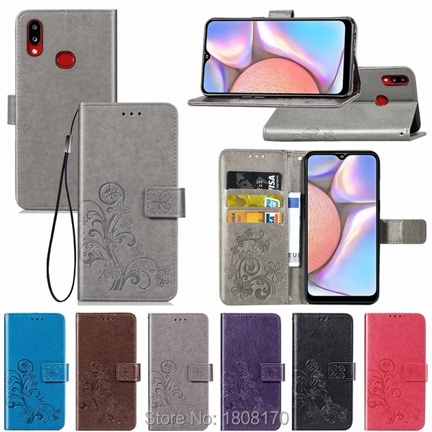 Кошелек кожаный чехол для samsung Galaxy A50S A30S A20S A10S MOTO E6 huawei Mate30 Pro Lucky Skin Cover 1 шт. |