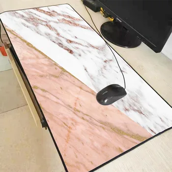 

MRGBEST Marble Gaming Mouse Pad Large RGB LED Computer Mice Pad XXL Mouse-pad Gamer Keyboard Desk Mat PC Play Pad