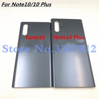 

New For Samsung Galaxy Note 10 Battery Cover Door Back Housing Rear Case For Note 10 Plus Glass Battery Door +Adhesive Sticker