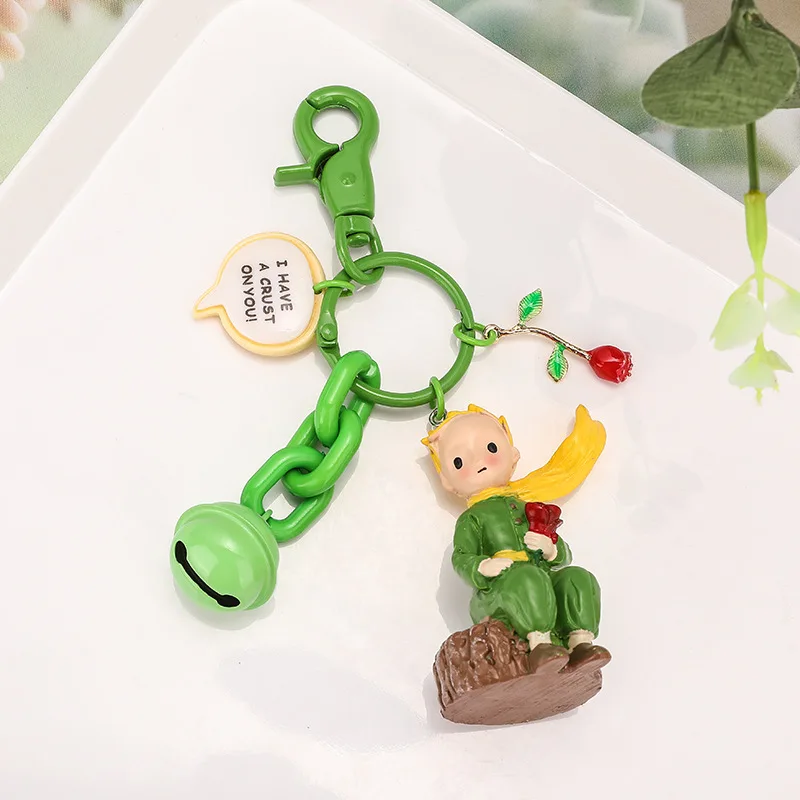 Мультфильм фея Маленький принц фигурка кукла игрушка брелок Подвеска для женщин детская сумка школьная сумка Подвески декоративные брелоки - Цвет: ZZ - 08