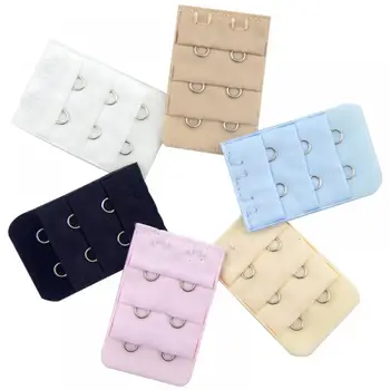 

5PCS Four Colors Bra Extender Strap Extention 2 Hooks Women Bra Set Accessory CN