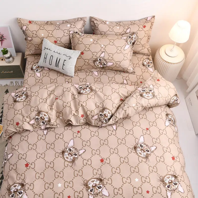  Luxury Bedding Sets Duvet Cover Bed Sheet Pillowcase Bedspread Comforter Cover New Bedding Set for 