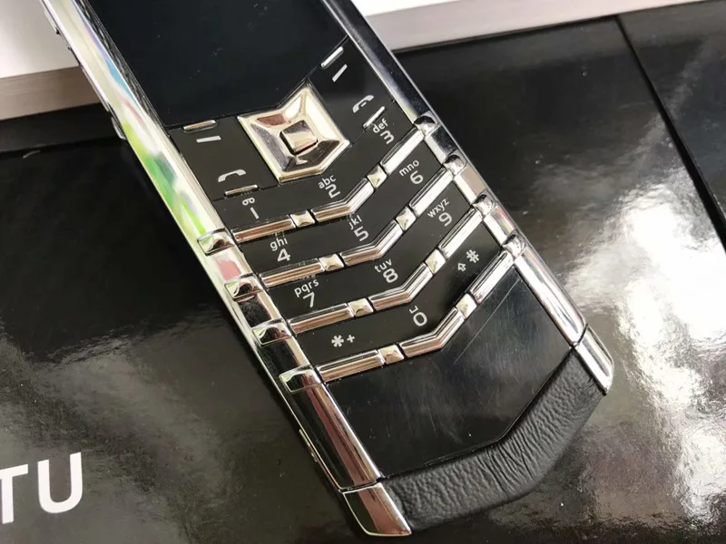 Стиль риттал Vertu мобильный телефон K8+ красивый внешний вид высшего класса роскошный моноблок маленький экран мужской мобильный телефон