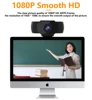 1080P Webcam HD Web Camera with Built-in HD Microphone 1920 x 1080 USB Web Cam Widescreen Video ► Photo 3/6