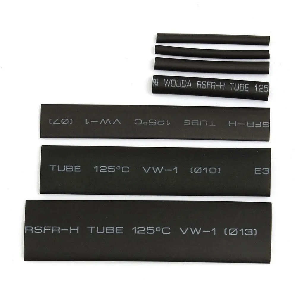 328Pcs Insulation Sleeving Thermal Casing Car Electrical Cable Tube kits Heat Shrink Tube Tubing Wrap Sleeve Assorted Heat Shrink Tubing