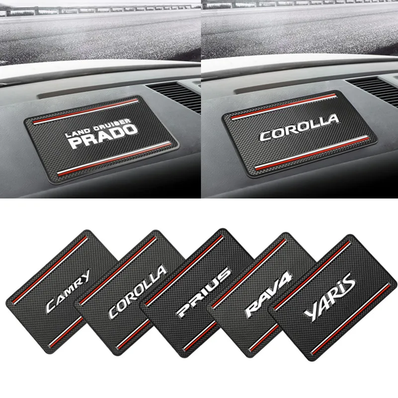 Interior accessories Universal Car Anti Slip Mat Phone Holder for Toyota corolla chr camry prado land cruiser rav 4 yaris | Автомобили и