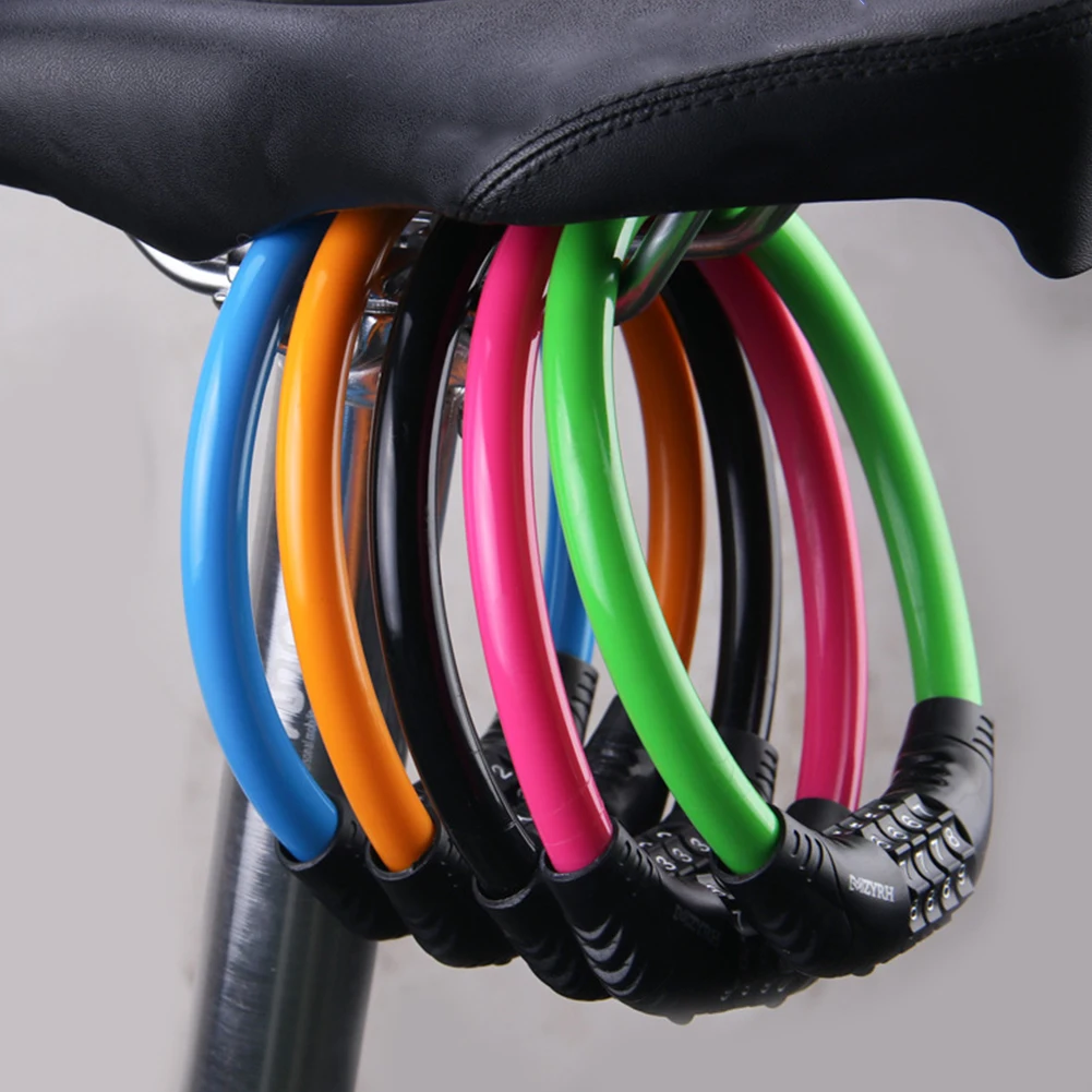 

Bicycle Four-Digit Password Lock Anti-theft Lock Mountain Bike Lock Dead Fly Bicycle Equipment Electric Motorcycle Accessories