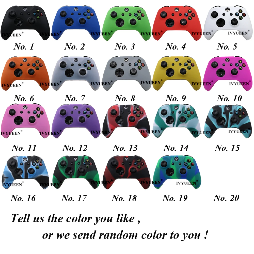 for Xbox one X S controller silicone case protective skin cover 25