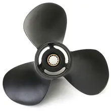Лодка пропеллер морской 48-73136A40 для Mercury 25-70HP алюминиевый сплав черный Замена прочный