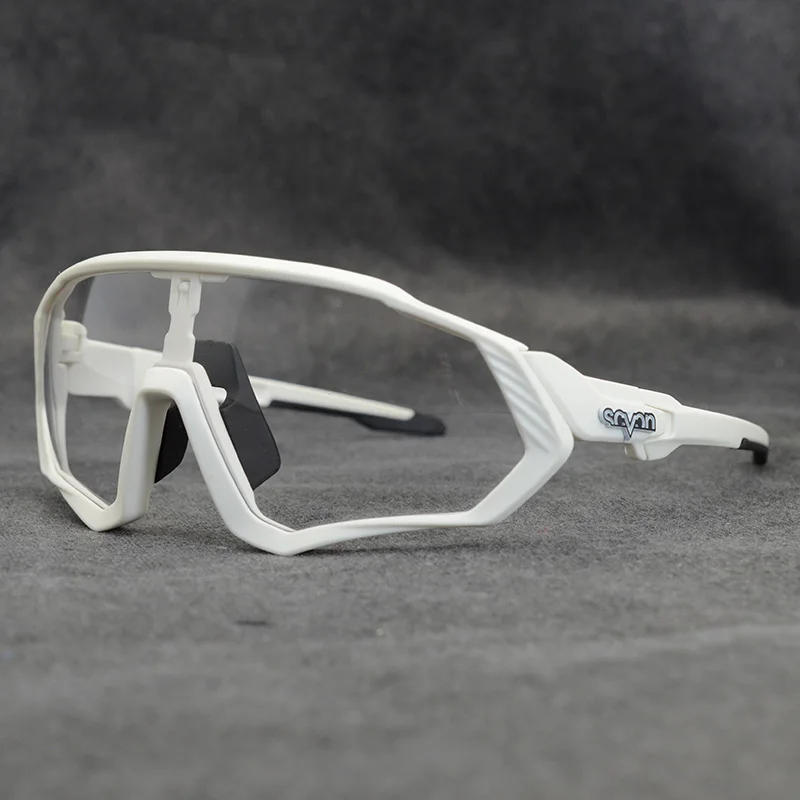 Photochromic Cycling Glasses Men Women Sport Road Mountain Bike Eyewear Riding Fishing Sunglasses Bicycle Discoloration Goggles