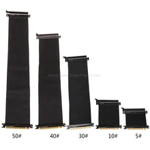 Extend-Cord Cable Adapter Riser-Card Chassis Graphics Pci Express 16x Flexible for 1U