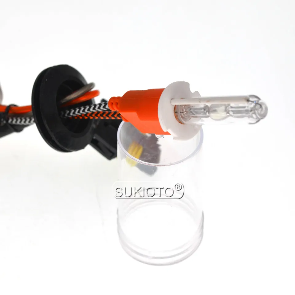 SUKIOTO 2PCS 24V 75W 100W 150W hid xenon bulb H7 5000K H1 H3 4300K 6000K Spare lamp replace high power bright car front lights (1)