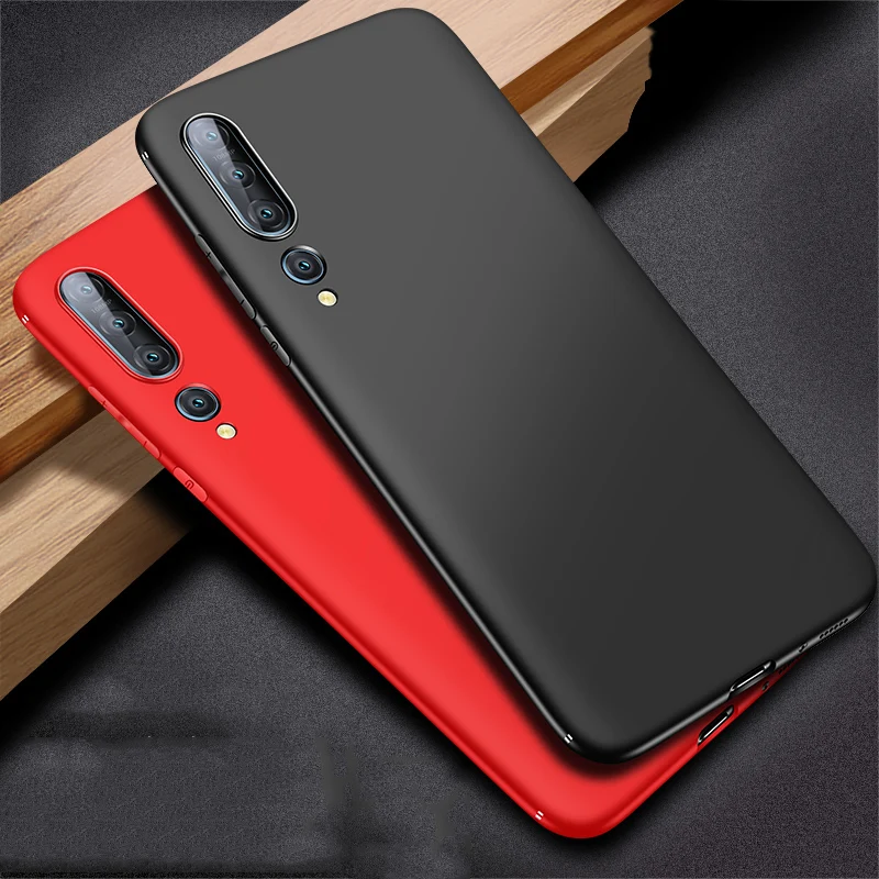 Matte TPU Frosted Silicon Phone Cover For Xiaomi Mi Note 10 Lite 10X PRO 5G 4G Redmi 9 9S 8 8T 8A Mobile Cases | Мобильные телефоны