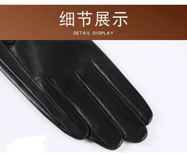 Produktbild von Echtes Schaffell Handschuhe Unisex 4 Farben – Scherleder Winter Handschuhe S-2XL | Victoria Schafsleder Gefüttert
