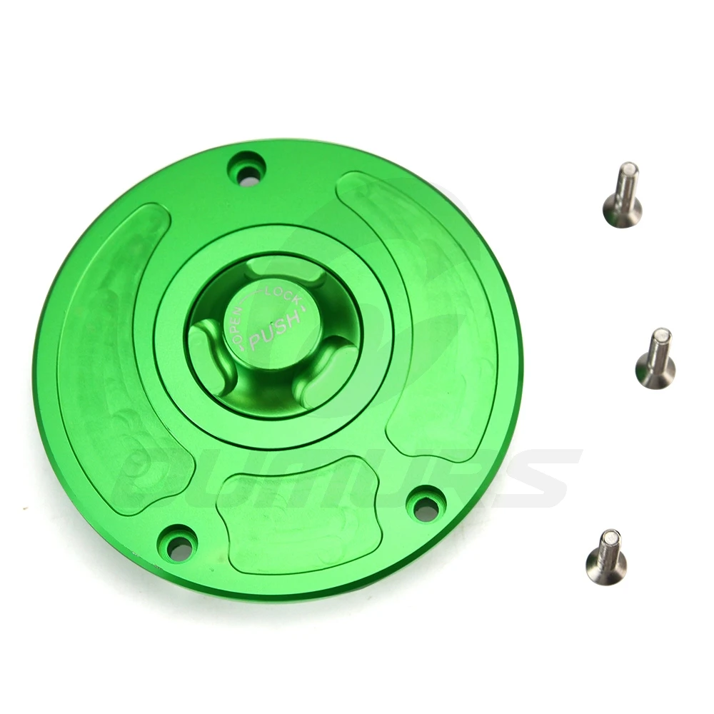 OUMURS Мотоцикл с ЧПУ газовый бак Крышка без ключа для Kawasaki ZX10R 6R 14 Z1000 Ninja 650R ER6n Versys Concours Z750 2006-2013