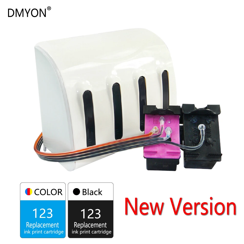 Система непрерывной подачи чернил DMYON 123 совместима с принтером Hp CISS Deskjet 1110 1111 1112