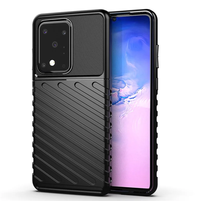 For Samsung S20 Plus Case Luxury Rubber Soft TPU Silicone Full Back Cover for Galaxy S20+ S 20 Ultra Phone Fundas |