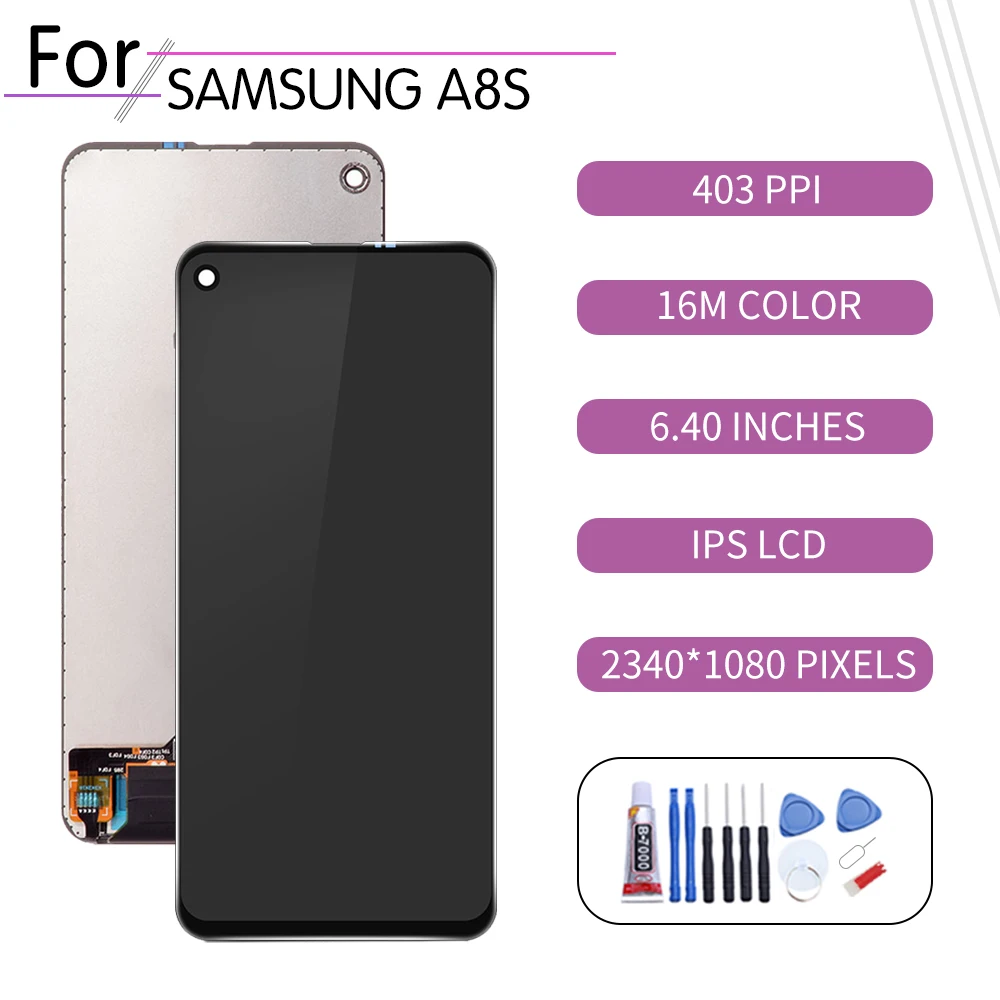 6 4 &quotсенсорный экран для SAMSUNG Galaxy A9 Pro 2019 ЖК-дисплей с сенсорным экраном