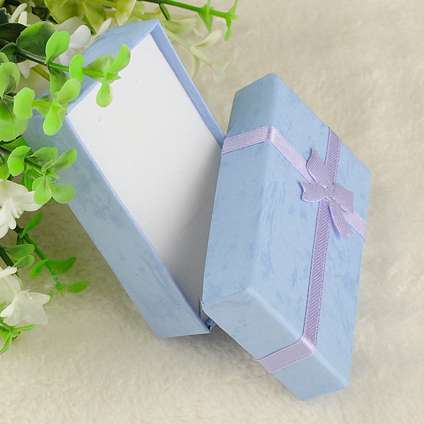 Colorful Jewery Organizer Rings 4x4x3/8.5x2.5cm Storage Cute Earrings Small Gift Wedding Birthday Party packaging Box