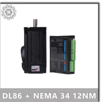 NEMA 34 12NM Hybrid Servo Stepper Motor DL86 for Embroidery Machines