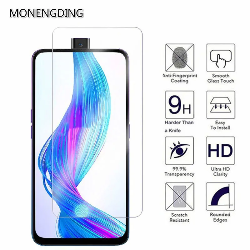 

2.5D Protective Tempered Glass For Oppo Realme X Screen Protector For Realme X Lite Glass Cover On Realmex Safety Glass Film 9H