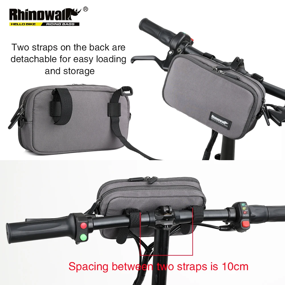RHINOWALK велосипедная сумка на руль мульти функциональный Водонепроницаемый для
