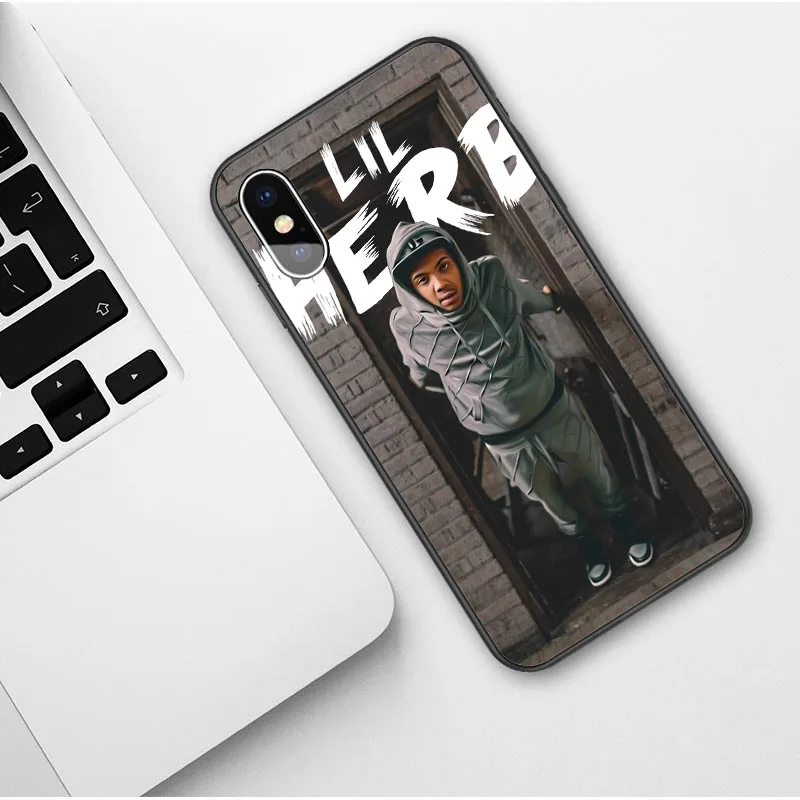 G Herbo силиконовый чехол для телефона iPhone Xs 8 8Plus 7 7 Plus 6 6S Plus X XS MAX 5 5S SE XR Lil Herb Cover Coque Capa